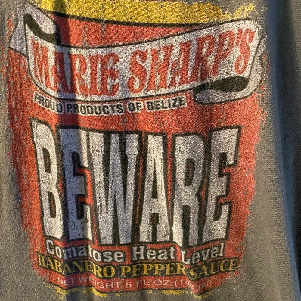 Marie Sharp's Beware Hot Sauce Belize T-Shirt